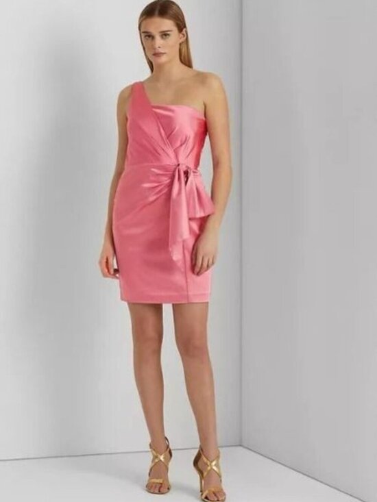 Lauren Ralph Lauren Dresses & Skirts - NEW Lauren Ralph Lauren Women's 12 Structured Satin-Cocktail Dress NWT $265